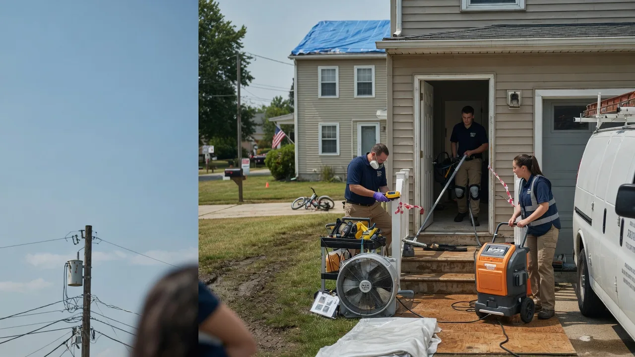 Water Damage Repair in South Heart, ND near me